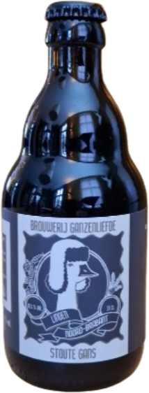 Ganzenliefde Stoute Gans Flesje