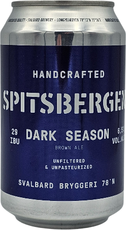 Svalbard Bryggeri Spitsbergen Dark Season