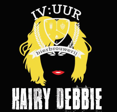 IV Uur Hairy Debby Logo IV Uur Hairy Debby Logo