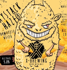 X Brewing Haystack Haze Logo X Brewing Haystack Haze Logo