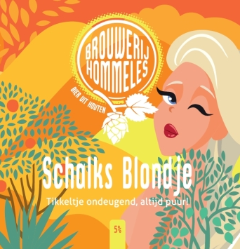 Hommeles Schalks Blondje Logo