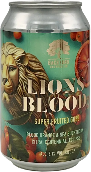 Backyard Brewing Lions Blood Blikje