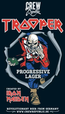Crew Republic Trooper Progressive Lager Logo