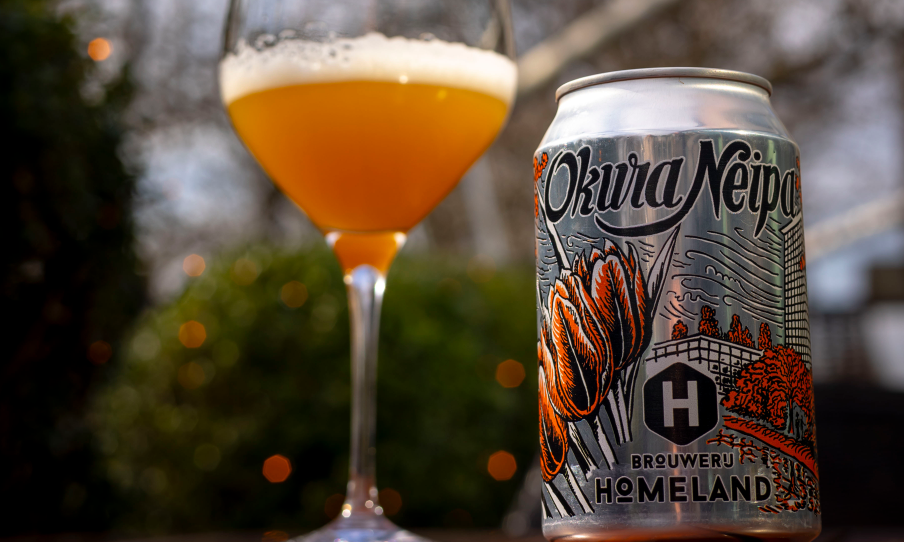 Homeland Okura NEIPA bier