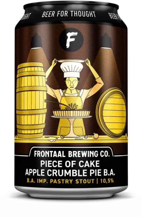 Frontaal Piece of Cake - Apple Crumble Pie BA