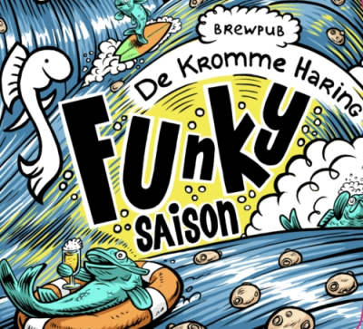 De Kromme Haring Funky Saison Logo