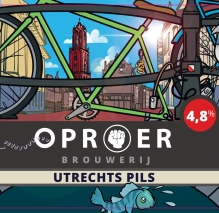 Oproer Utrechts Pils Logo Oproer Utrechts Pils Logo