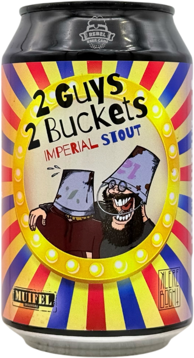 Muifel x Klere Boght 2 Guys 2 Buckets Blikje