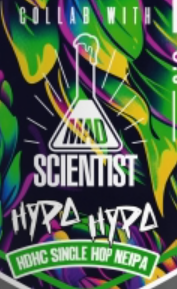 Baxbier x Mad Scientist HYPA HYPA logo
