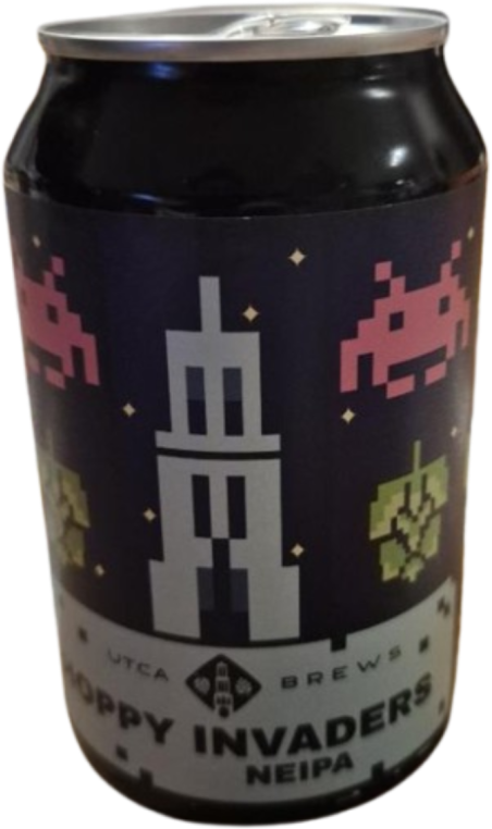 UTCA Hoppy Invaders blikje