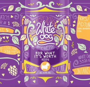 White Dog For What It s Worth logo