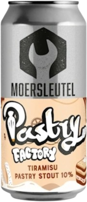 Moersleutel Pastry Factory Tiramisu Pastry Stout blikje