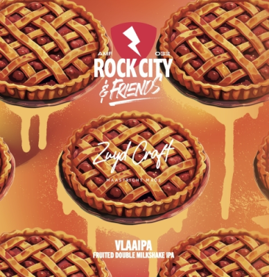 Rock City x Zuyd Craft VlaaiPA Logo Rock City x Zuyd Craft VlaaiPA Logo