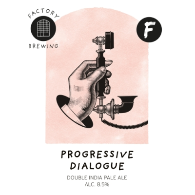 Frontaal x Factory Brewing Progressive Dialogue logo