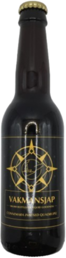 Aspro Vakmansjap whiskey infused quadrupel Flesje