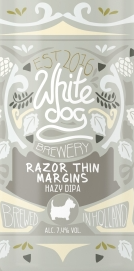 White Dog Razor Thin Margins logo
