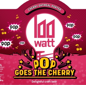 100 Watt Pop Goes The Cherry logo
