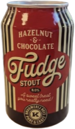 Kees Hazelnut Chocolate Fudge Stout blikje