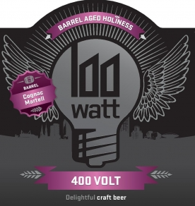 100 watt 400 Volt BA Cognac Martell logo