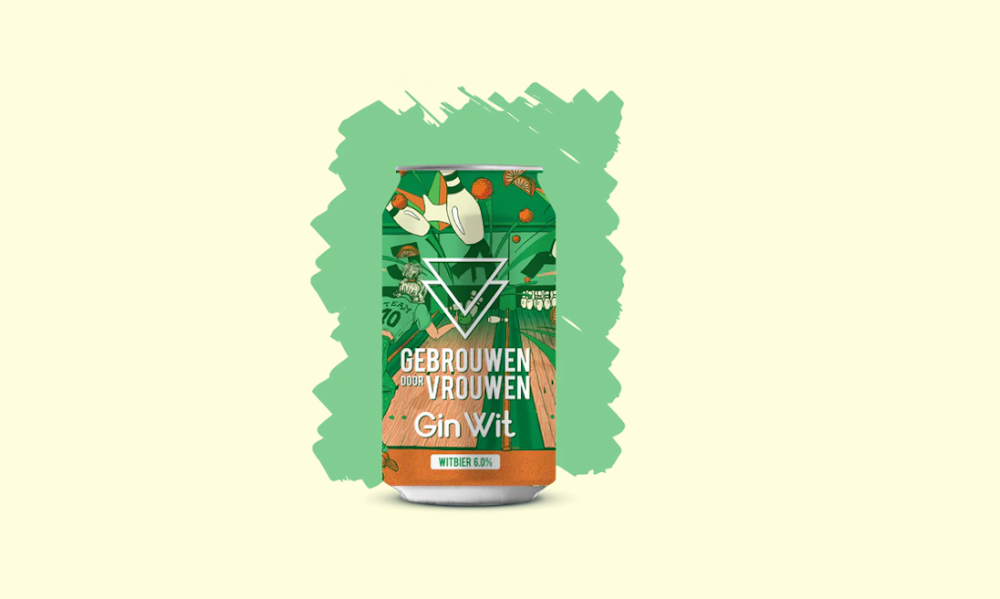 Gebrouwen door Vrouwen Gin Wit bier Gebrouwen door Vrouwen Gin Wit bier