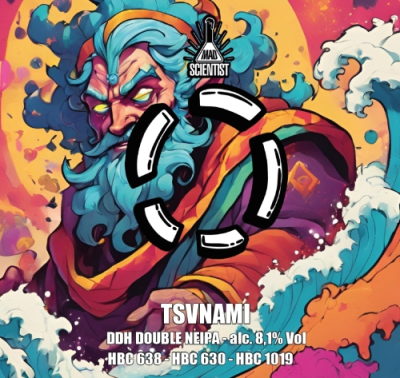 Lost x Mad Scientis Tsvnami logo