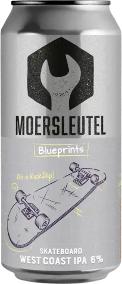 Moersleutel Blueprints Skateboard blikje