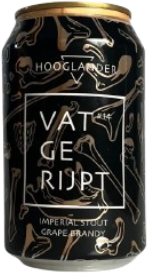 Hooglander 14 Imperial Stout Vatgerijpt blikje