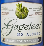 Gageleer No Alcohol logo
