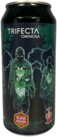 Brabo Brewery x Goede Kant van het Spoor x Rabauw Trifecta Ominosa blikje Brabo Brewery x Goede Kant van het Spoor x Rabauw Trifecta Ominosa blikje