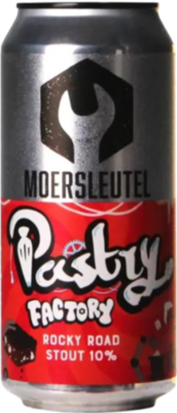 Moersleutel Pastry Factory Rocky Road blikje