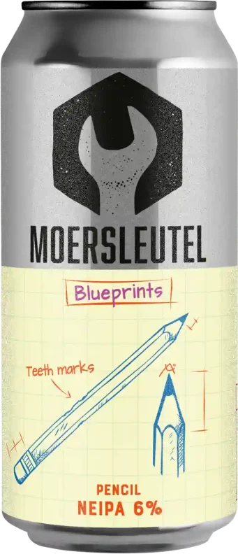Moersleutel Blueprints: Pencil blik