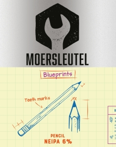 Moersleutel Pencil NEIPA bier logo