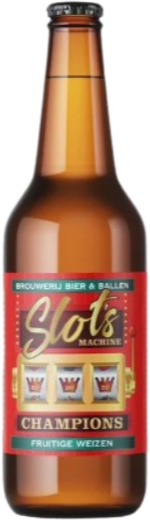 Bier & Ballen Slot’s Machine flesje