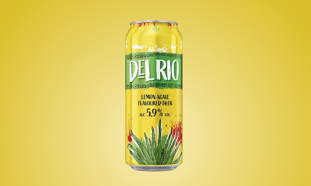 Del Rio Lemon Agave Flavoured Beer blik Del Rio Lemon Agave Flavoured Beer blik