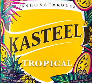 Kasteel Tropical bier logo