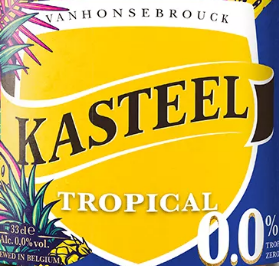 Kasteel Tropical 0.0% bier logo