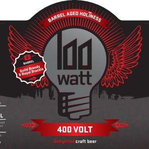 100 Watt 400 Volt BA Guild Brandy & Royal Brackla logo