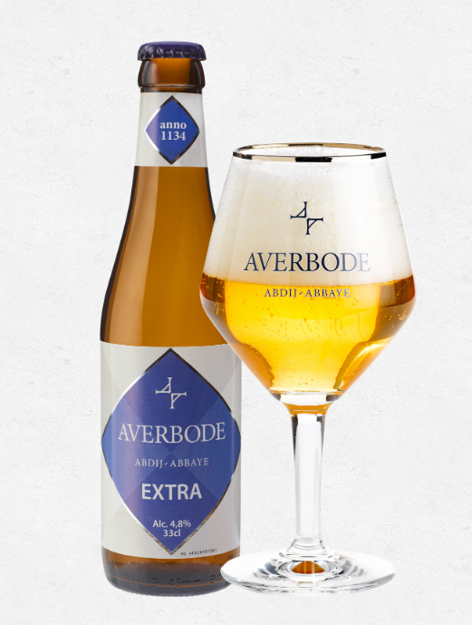 Averbode Extra flesje en glas Averbode Extra flesje en glas