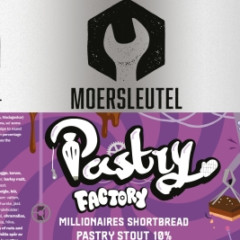 Moersleutel Pastry Factory: Millonaires Shortbread logo