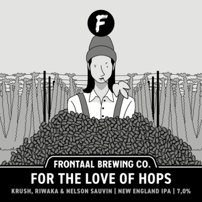 Frontaal For the Love of Hops Krush, Riwaka & Nelson Sauvin logo