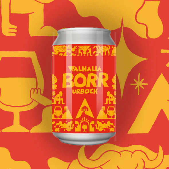 Walhalla Borr Ur-Bock blikje bier