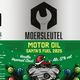 Moersleutel Motor Oil Santa's Fuel 2025 logo