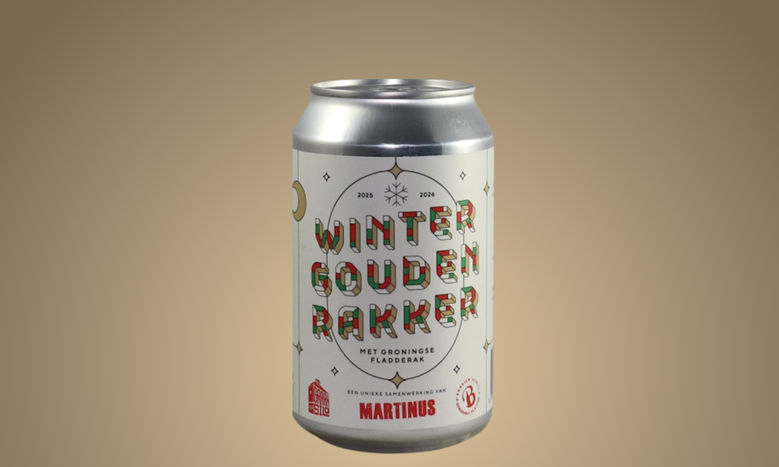 Wintergouden Rakker Groningse collab blikje