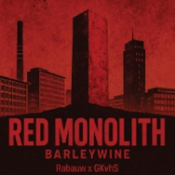 Red Monolith collab bier logo