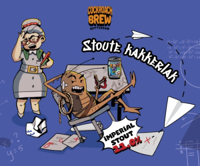 Cockroach Brew Stoute Kakkerlak bier logo