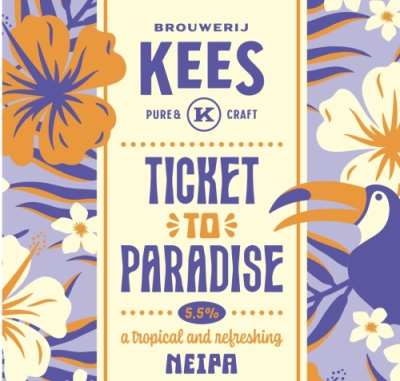Kees Ticket to Paradise logo