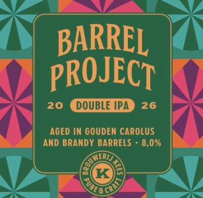 Kees Barrel Project 2026 Double IPA logo