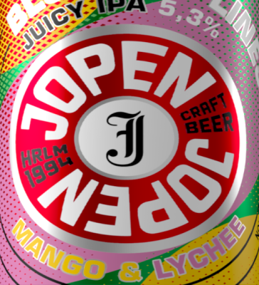 Jopen Blurred Lines Mango & Lychee logo