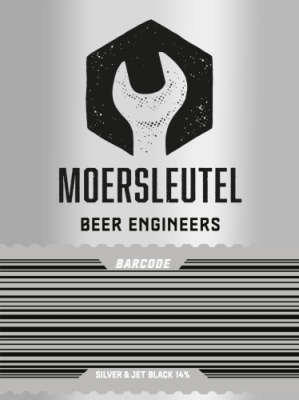 Moersleutel Barcode Silver & Jet Black BA