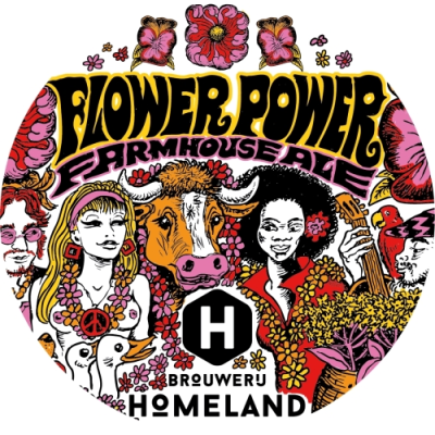 Homeland Flower Power logo